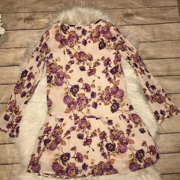 Lucky Brand Charlene Floral Drop Waist Dress - Picture 2 of 6